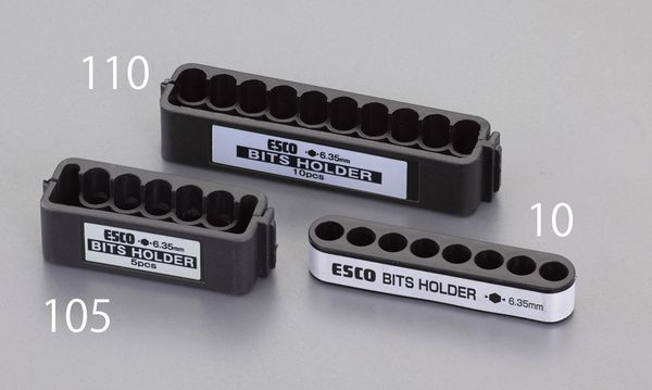 5本用 (1/4"Hex)ビットホルダー