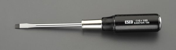 6.0x100mm [-]ドライバー(貫通型/木柄)