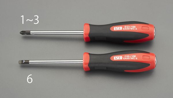 6.0x100mm [-]ドライバー(ブレイクビス)