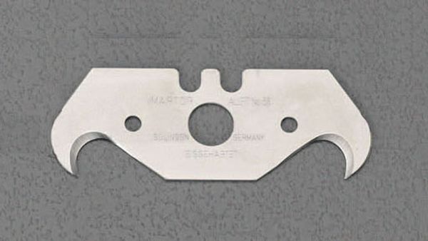 51x19x0.063mm カッターナイフ替刃(フックブレード/10枚