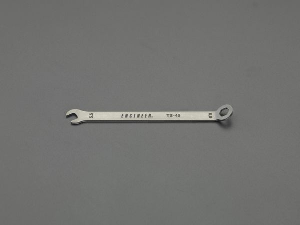 4.0x3.5mm 片目片口スパナ(薄型･ステンレス製)