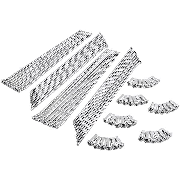 スポークセット 21インチ 06年以降 KLX、KX スチール