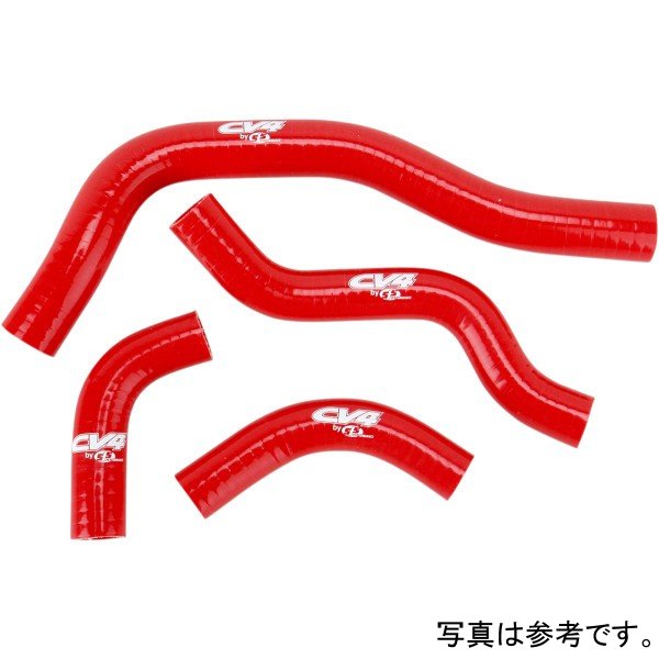 【セール特価】 CV4 ラジエーターホースキット 14年-15年 CRF450R 赤
