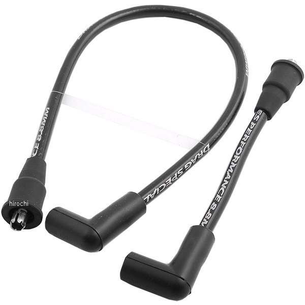 8.8mm プラグコード 銅芯 71年-78年 XL 黒