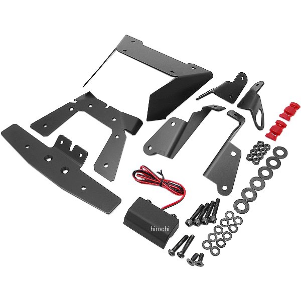 フェンダーレスキット LEDナンバー灯付き 08年-12年 ニンジャ250R 黒