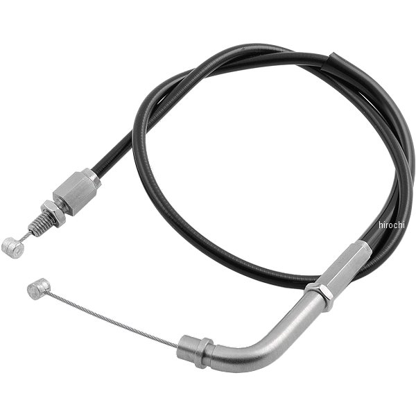 スロットルワイヤー ハイスロットルキットEVO専用 引き側 15年 YZF-R1 ステンレス/黒