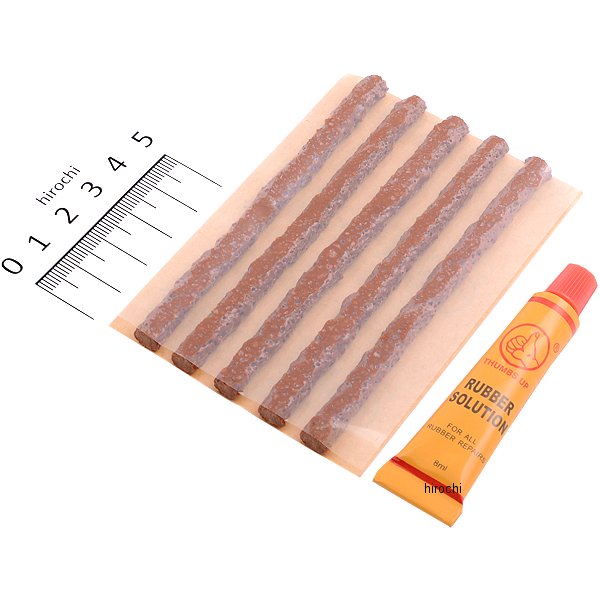 パンク修理剤 5本セット+GLUE10cc