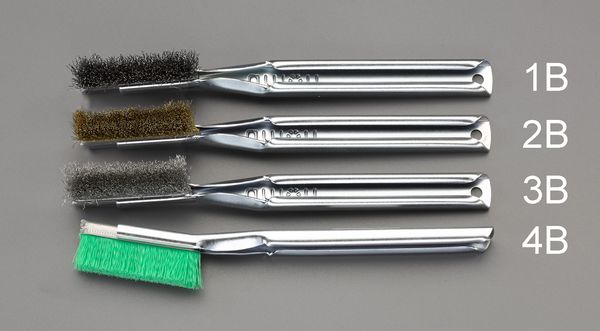 210mm ブラシ(スチール製/直/10本)