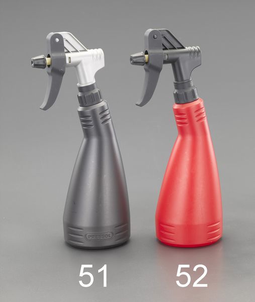 750ml 工業用スプレーボトル(ダブルアクション/黒