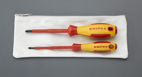 2本組 [+ -]ドライバー(絶縁)