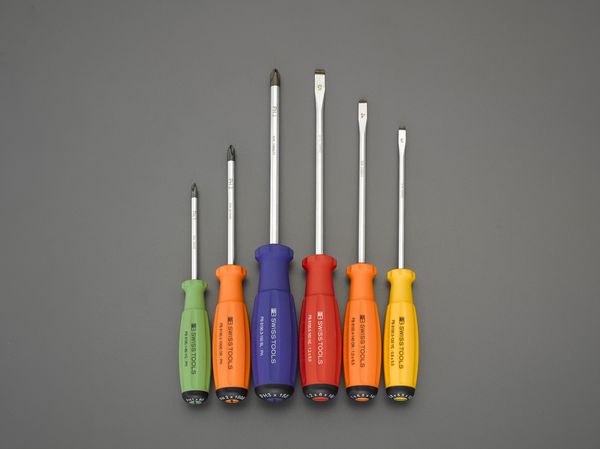 6本組[+ -]ドライバー