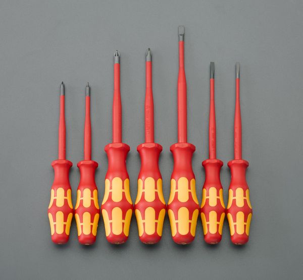 7本組 絶縁ドライバー(スリム型)