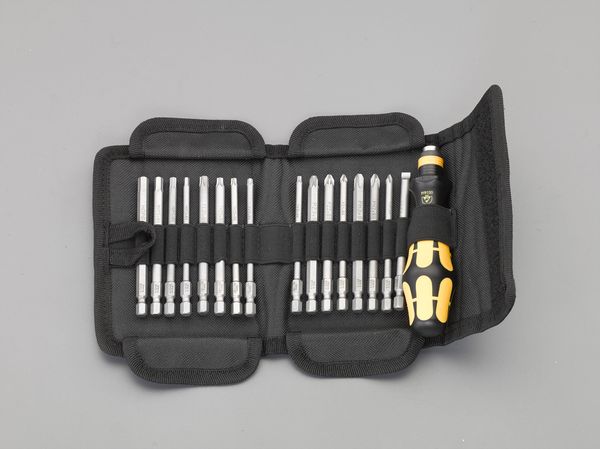 [+ - Hex Bore Torx]ドライバービットセット(ESD)