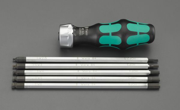 [Hexagon]ドライバー(差替え･ラチェット式)