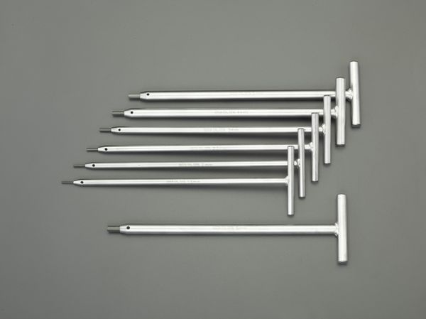 1.5-6.0mm/7本組 [Hexagon]T型レンチ