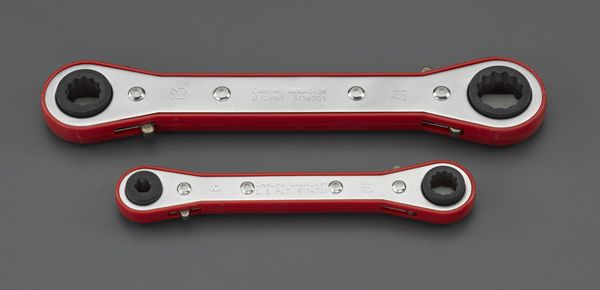 2本組 4サイズラチェットレンチ