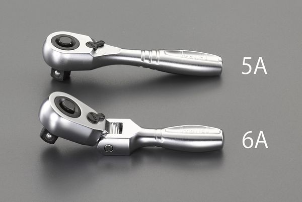 3/8"sqx110mm ショートラチェットハンドル