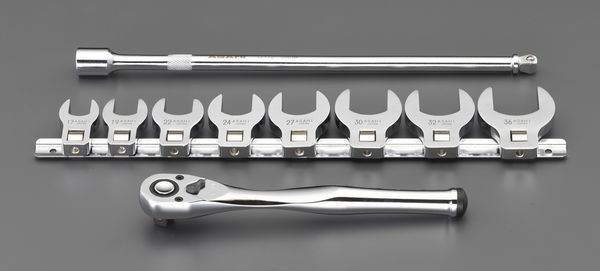 1/2"sq クロウフットレンチセット
