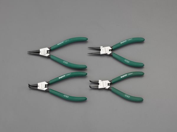 4本組 スナップリングプライヤー(穴･軸用)
