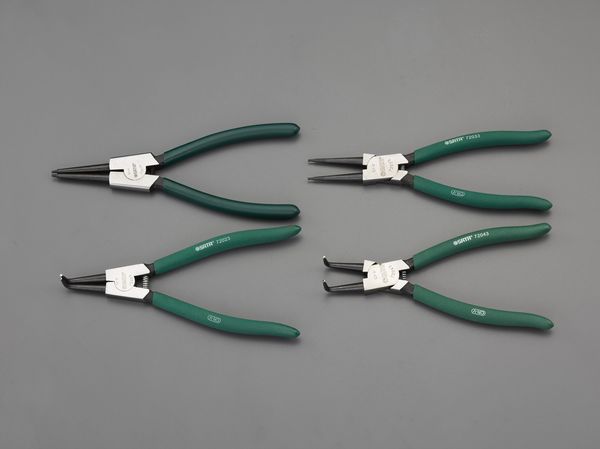 4本組 スナップリングプライヤー(穴･軸用)