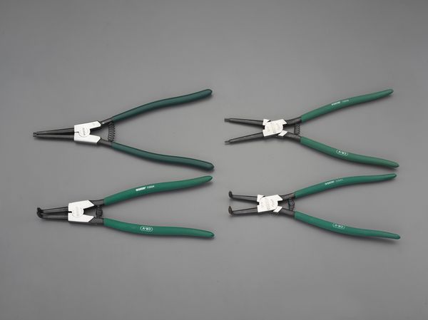 4本組 スナップリングプライヤー(穴･軸用)