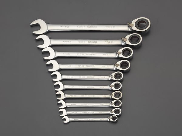 10本組 コンビネーションギアレンチ