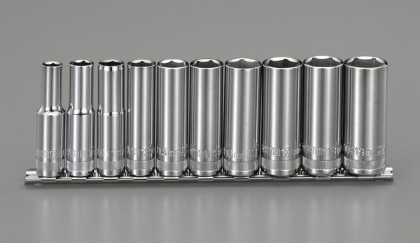 3/8"sq ディープソケットセット