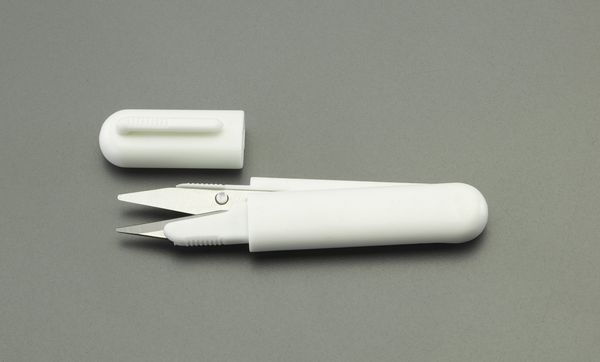 110mm にぎり鋏(安全キャップ付)