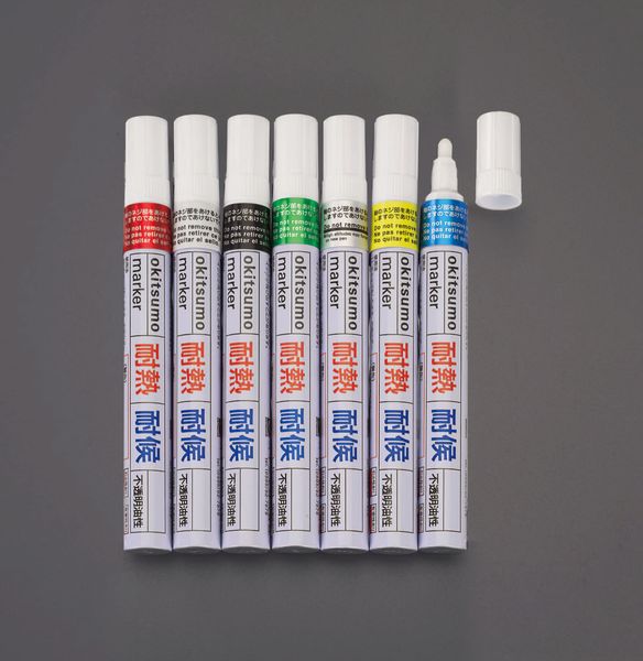 7本組 耐熱耐候マーカーセット