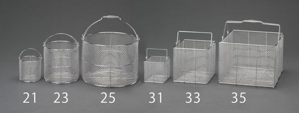 200x200x200mm 洗浄かご(角型/ステンレス製)