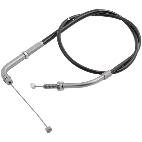 スロットルワイヤー ハイスロットルキットエボ専用 引き側 13年-15年 ニンジャ250 ステンレス/黒