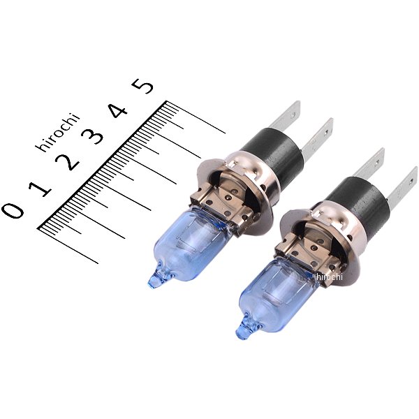 ハロゲンバルブ H3c 12V55W 4000K ハードケース 2個入り ホワイトビームVer.Ⅲ