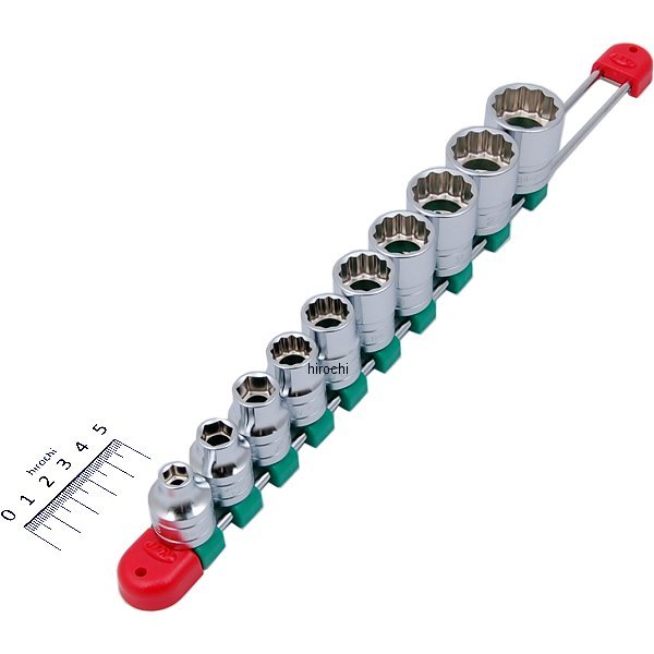 12.7sq.ソケットセット6角と12角(10コ組)