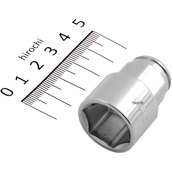 ブルーポイント 3/4インチ スルー パス ソケット 19mm 長さ1-7/16インチ