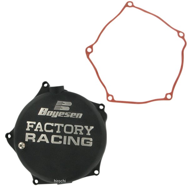 クラッチカバー 04年-09年 RM-Z250、KX250F 黒