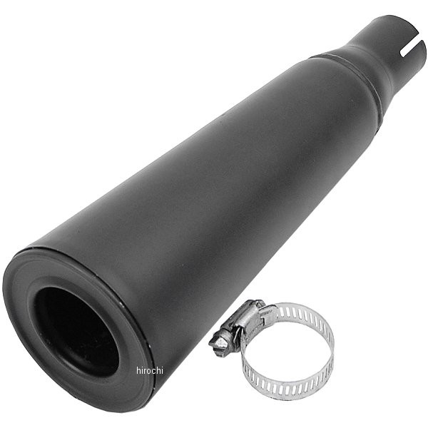 マフラーボディ クランプオンサイレンサー 3M スチール ダートバイク 1.25インチ 黒