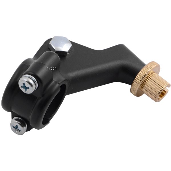 ツーピース レバーホルダー 左 90年-09年 KX 黒