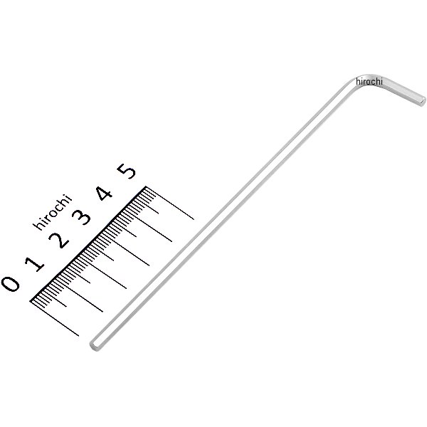 マスターツールロング 六角棒 L形レンチ サイズ 3mm 長さ 127mm