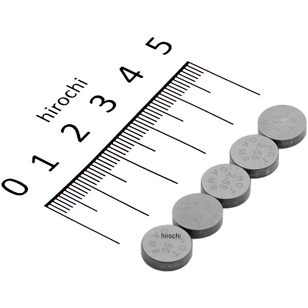 バルブシム 10.0mm x 2.55mm 5個入り 