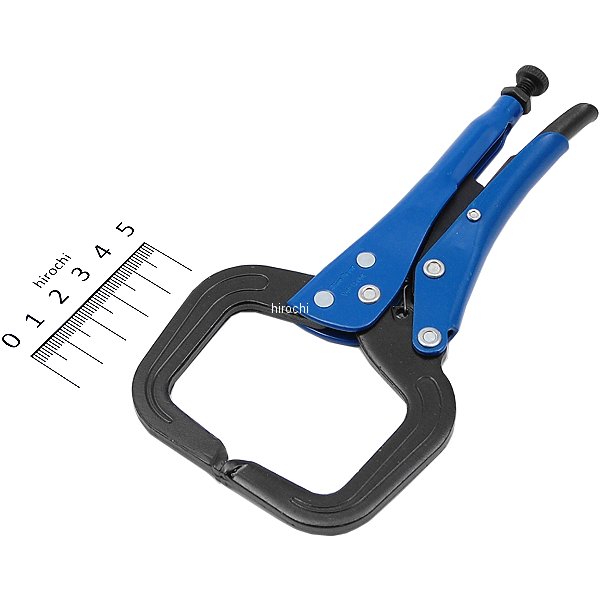 スタンダードチップ ロック式 C型 クランプ プライヤー 6インチ