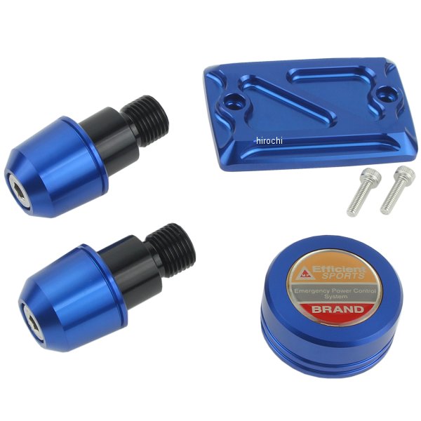 ドレスアップ 17年以前 MT-09、MT-07 3点セット 青