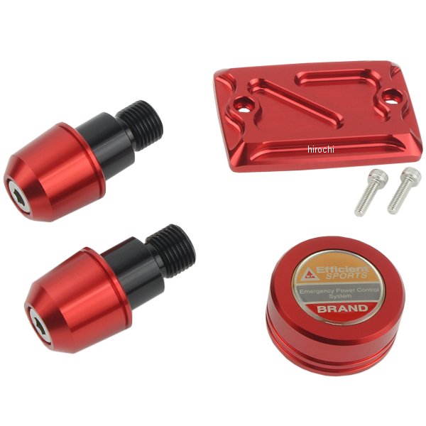 ドレスアップ 17年以前 MT-09、MT-07 3点セット 赤