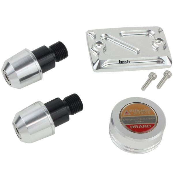 ドレスアップ 17年以前 MT-09、MT-07 3点セット シルバー