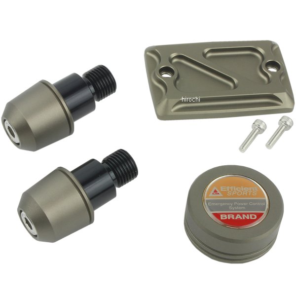 ドレスアップ 17年以前 MT-09、MT-07 3点セット マットチタン