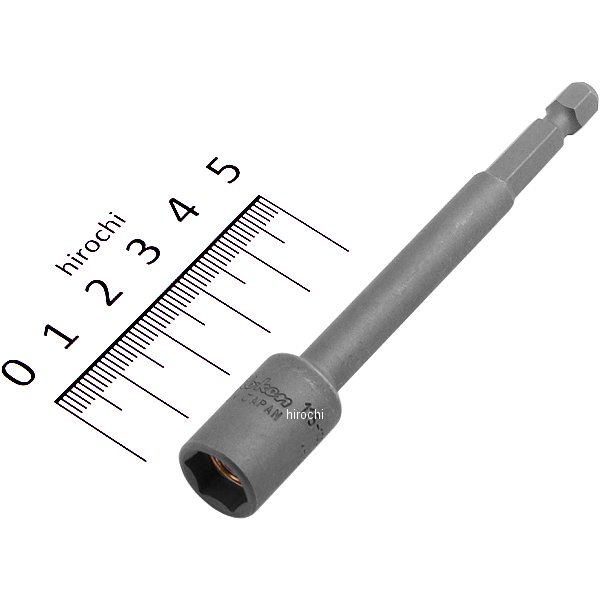 1/4インチ H ナットセッターマグネット付 全長100mm 10mm