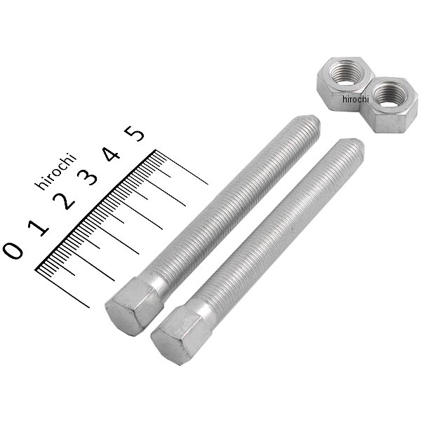 Machine リア チェーン アジャスター 36年-72年 EL/FL/FX シルバー (2個入り)