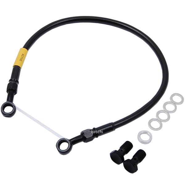 グッドリッジ ビルドアライン リア ブレーキホースキット 05年-06年 CBR600RR ステンレス/黒