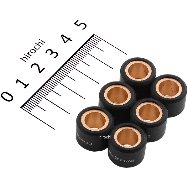 ウエイトローラー ヤマハ用 Y15×12 6.0g 30A-17632-00