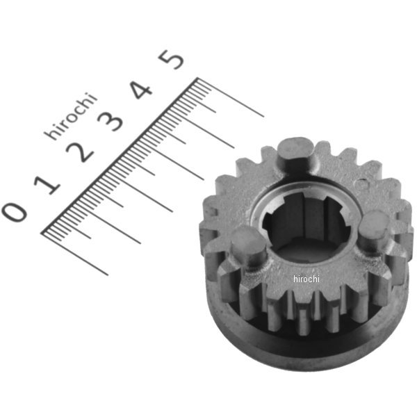 スーパーカブ ギヤーメインシャフトサード (21T) 23451-GK4-761