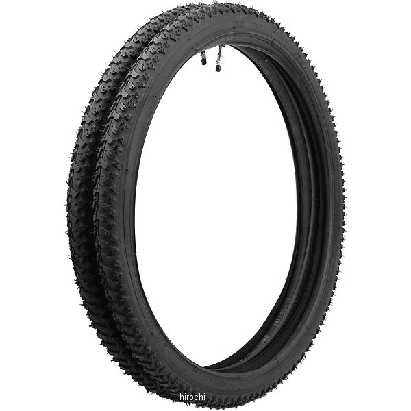 自転車用タイヤ CR31 フットルース FOOTLOOSE 24×1.75 H/E 2本セット チューブ付き